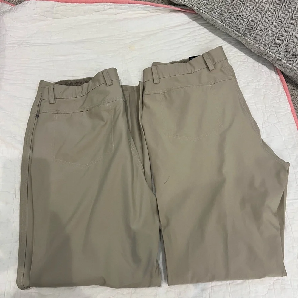Greg Norman 5 pocket performance golf chinos 36x29